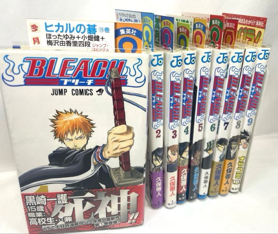 【極希少・全巻初版・帯付・完備品】BLEACH 全74巻 ＋ 関連本25冊