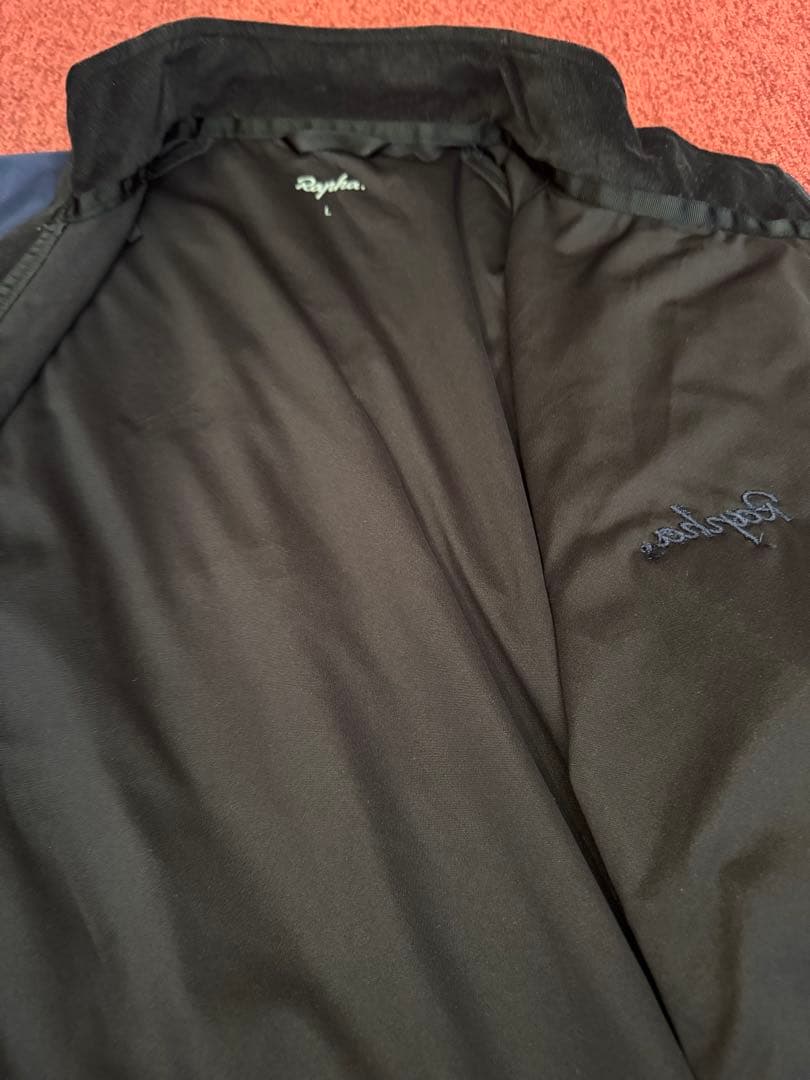 【ぺぇたー】Rapha サイクルジャケット L ダークブルー