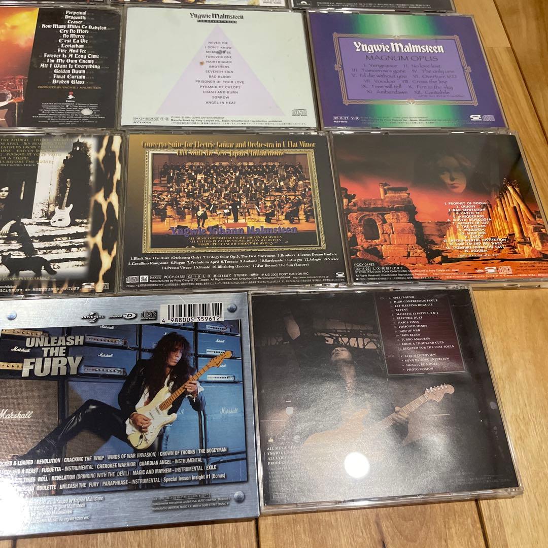 Yngwie Malmsteen / CD18枚セット + 教則DVD