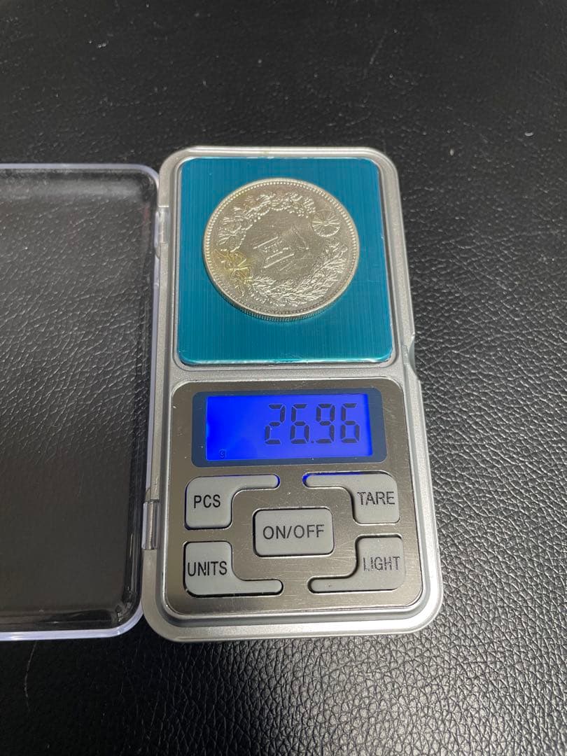 一圓銀貨　明治29年　未鑑定品