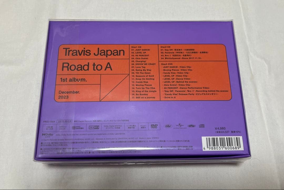 TravisJapan RoadtoA FC限定盤
