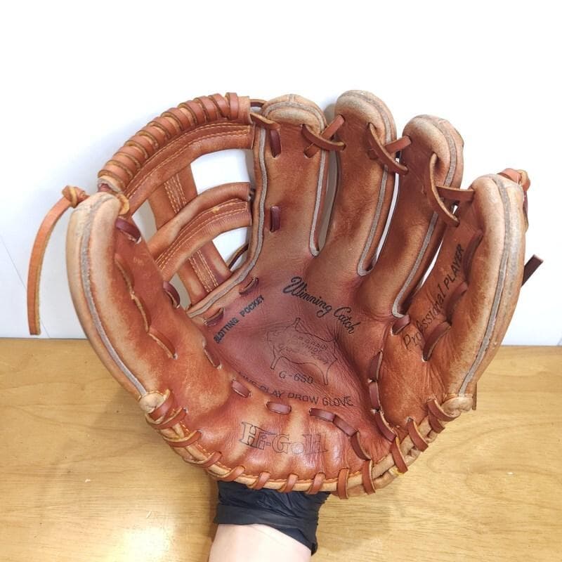 ハイゴールド ファーストバック ビンテージグラブ 激レア 内野用 硬式グローブ
