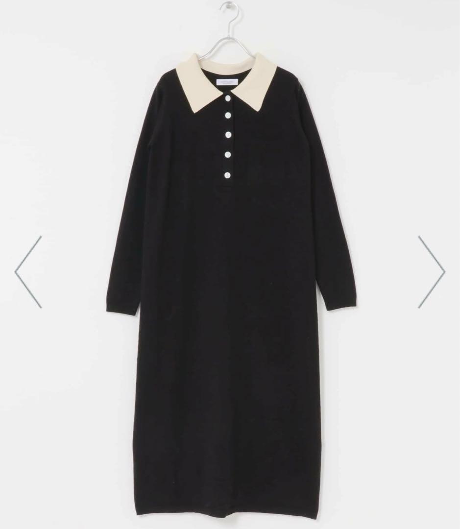 URBAN RESEARCH Sonny Label ニットポロワンピース