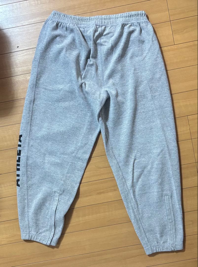 ATHLETA スウェット上下 グレー　アスレタ　Lサイズ