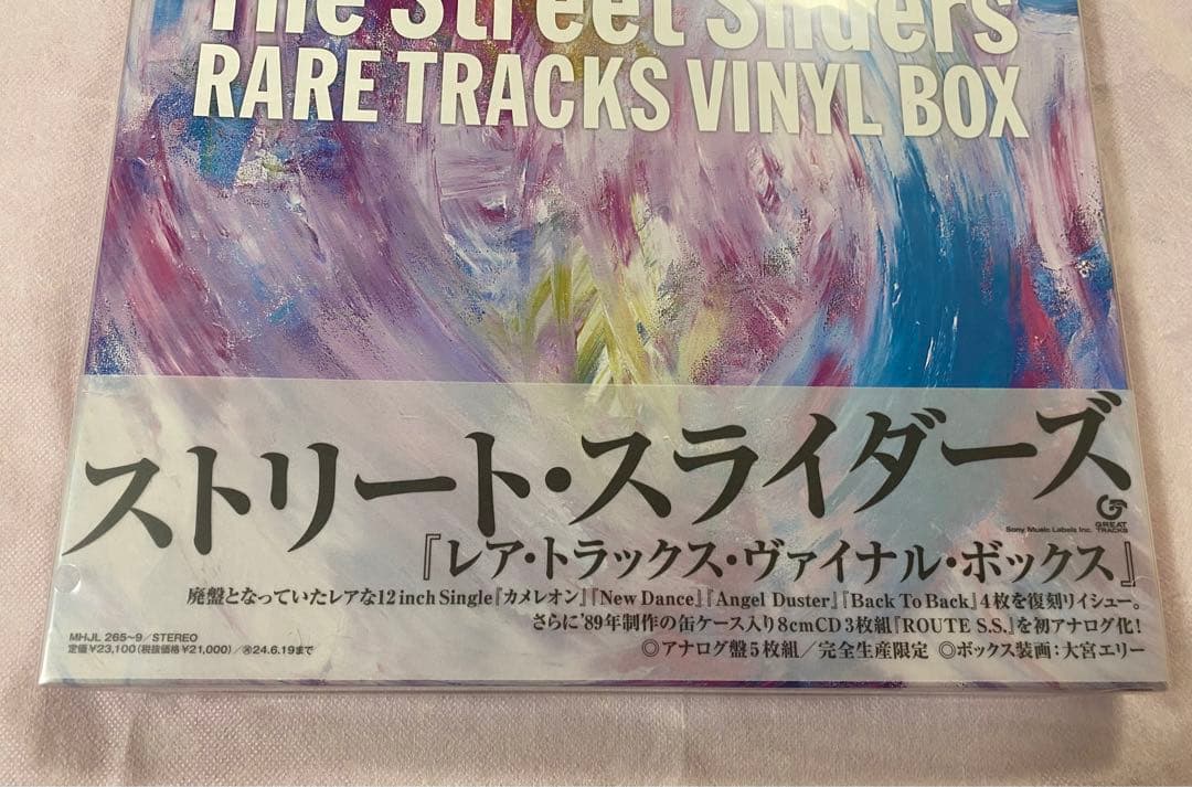 ❣️雨天限定❣️ザ・ストリート・スライダーズ RARETRACKSVINYLBOX