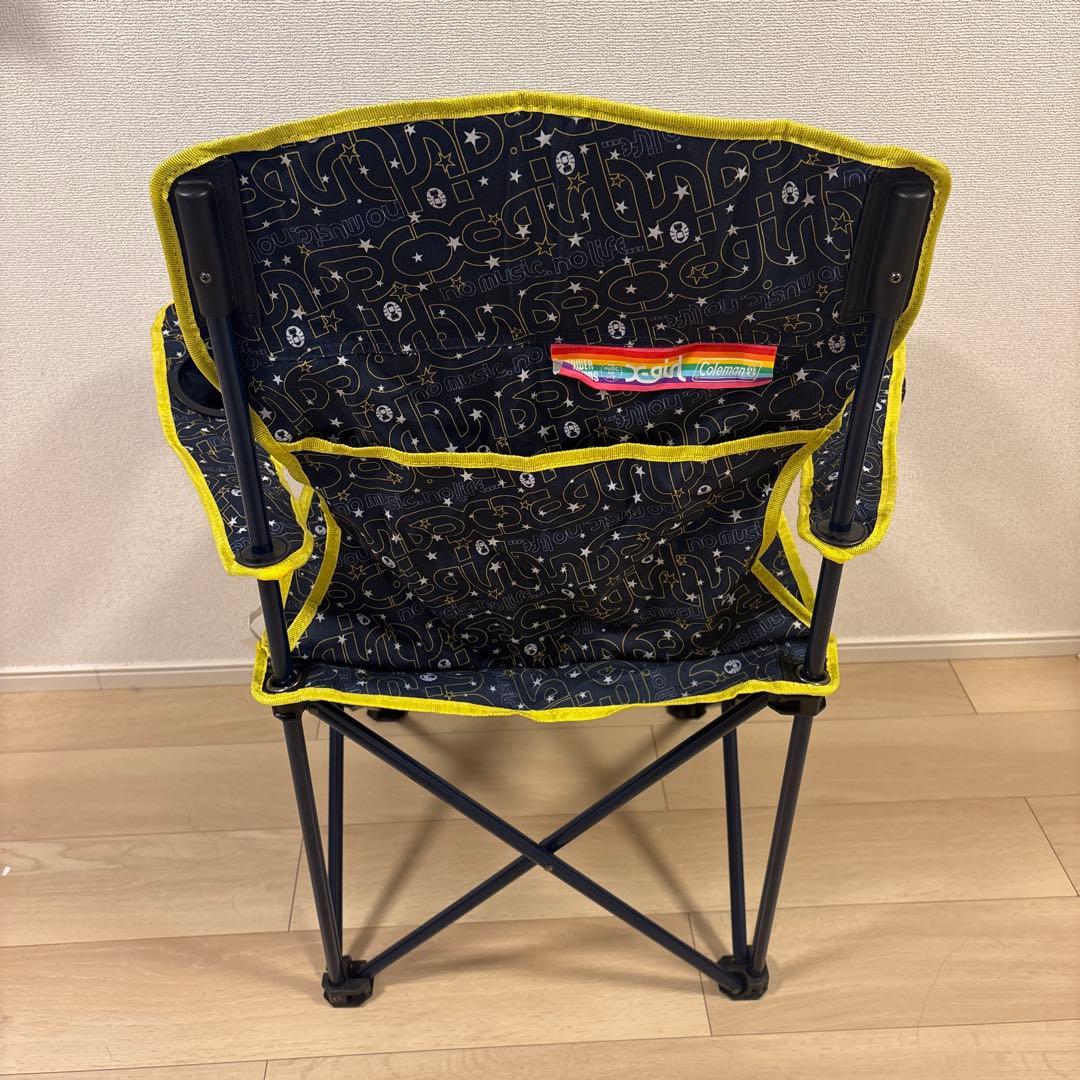 ✨新品✨X-girl × COLEMAN 折りたたみチェア　激レア品　キャンプ