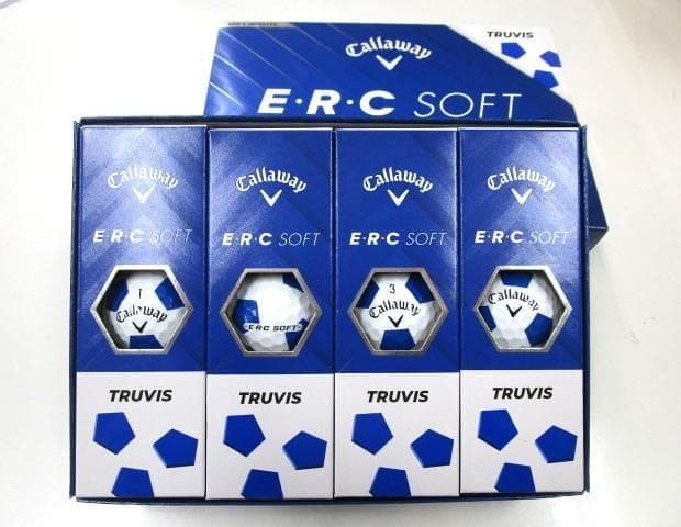 ☆新品未使用☆キャロウェイ　ERCソフト　TRUVIS ゴルフボール 2ダース