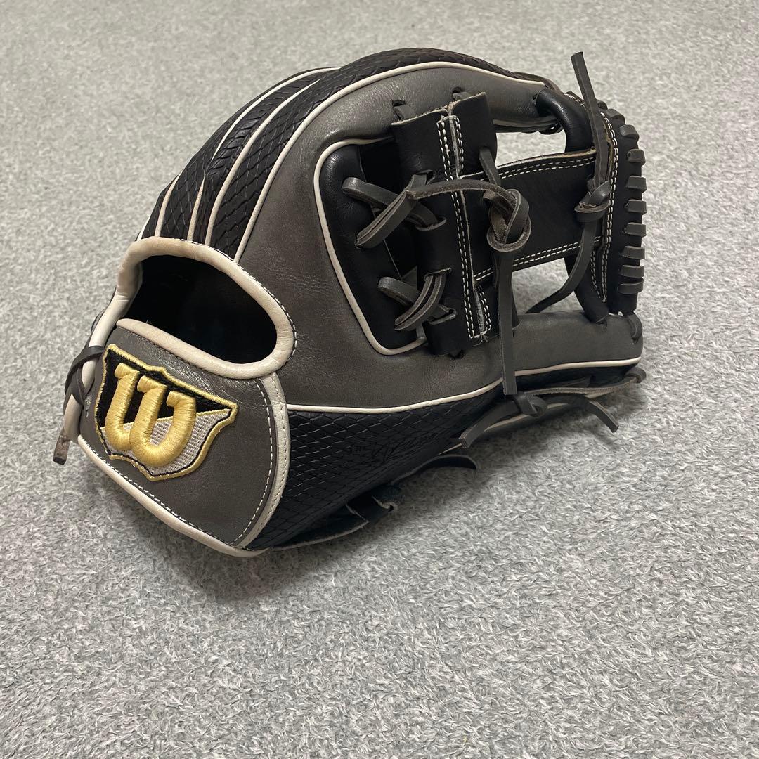 Wilson ダークグレー 軟式グローブ