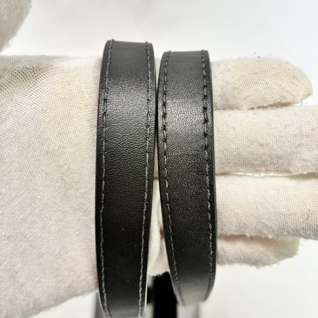 【極美品/カード付】フルラ パラダイス トートバッグ レザー 肩掛け 黒 A4可