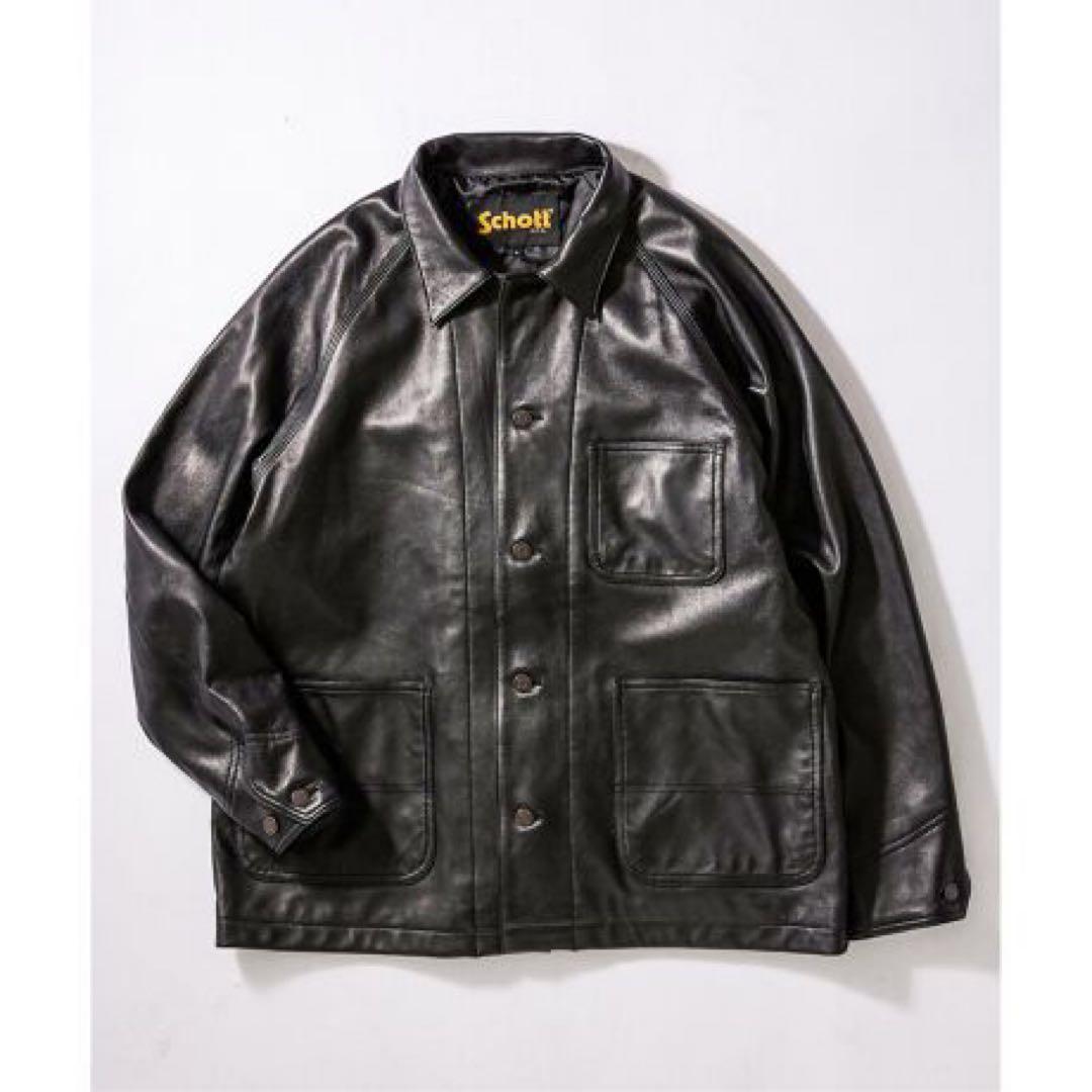 美品　jounalstandard 別注　schott レザージャケット