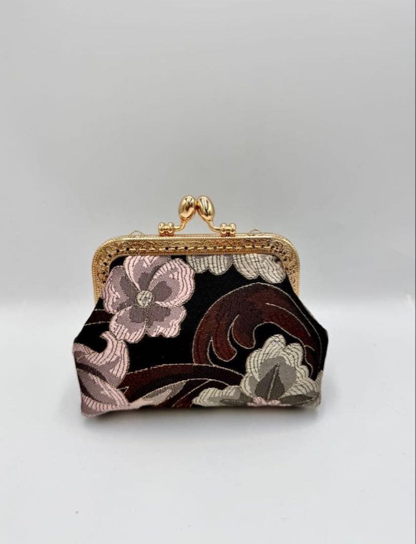 【ハンドメイド】ハンドバッグ バンブー 持ち手　2点セット　#565