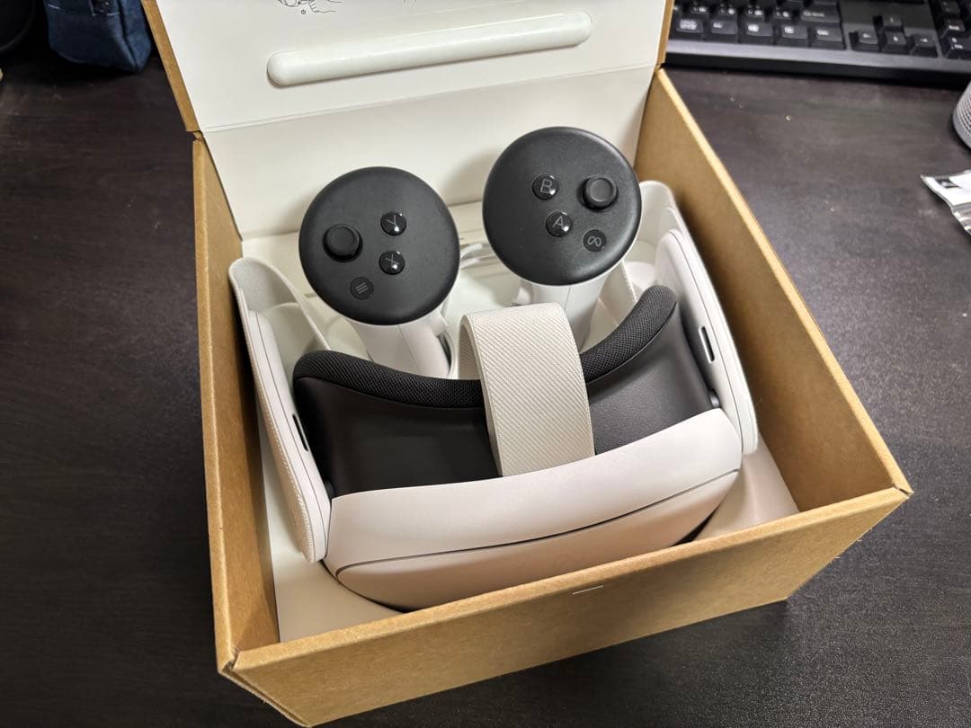  Quest 3 + kiwi k4 boostヘッドストラップ