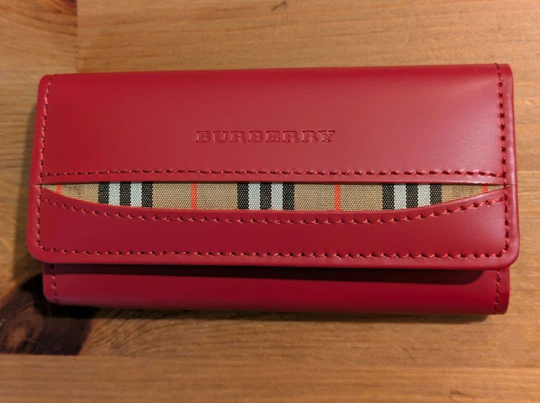 BURBERRY　バーバリー　3連　キーケース