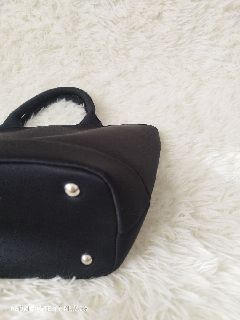 HYDROGEN ミニ ハンドバッグ スカル ピンク×ブラック