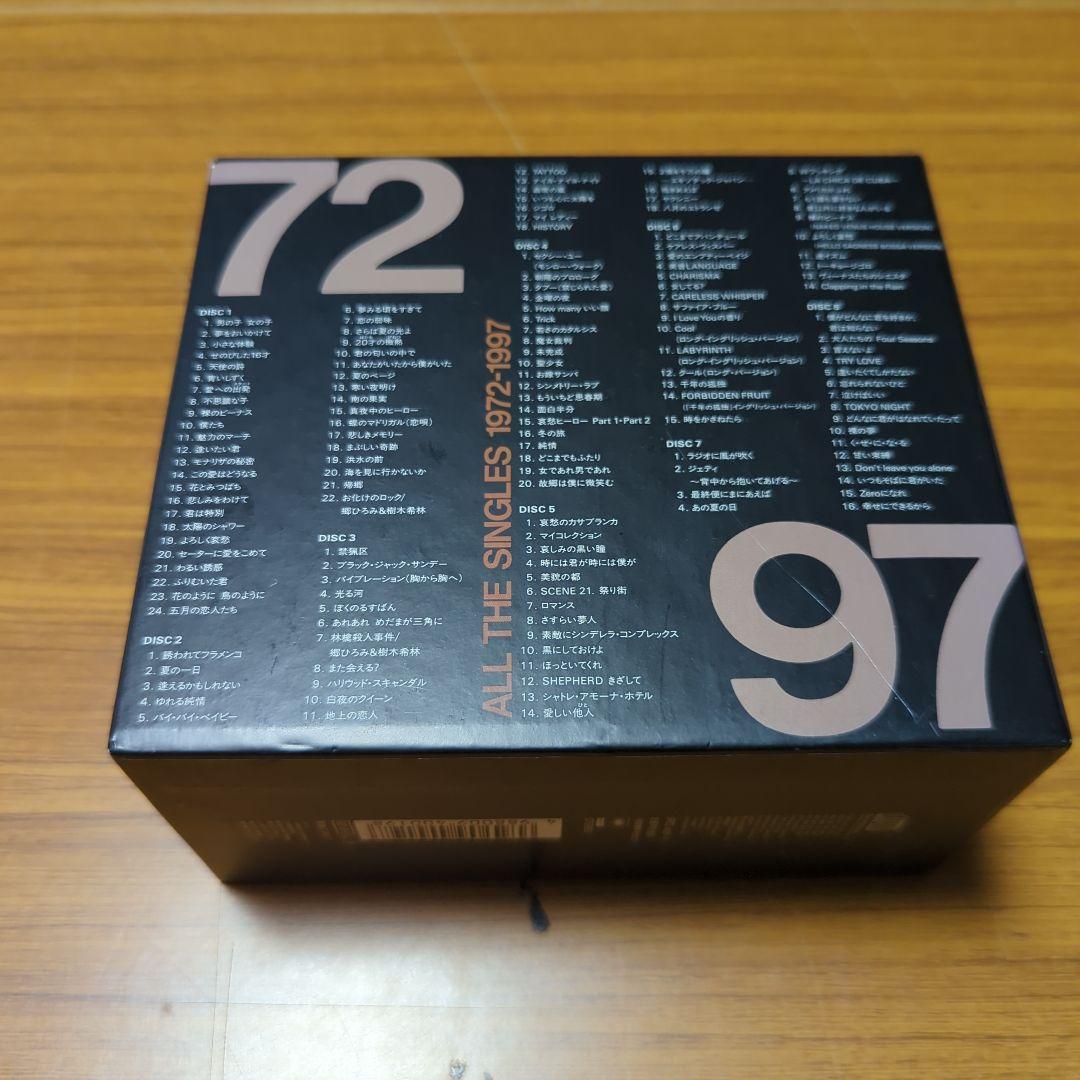 ALL THE SINGLES 1972-1997 郷ひろみ CD