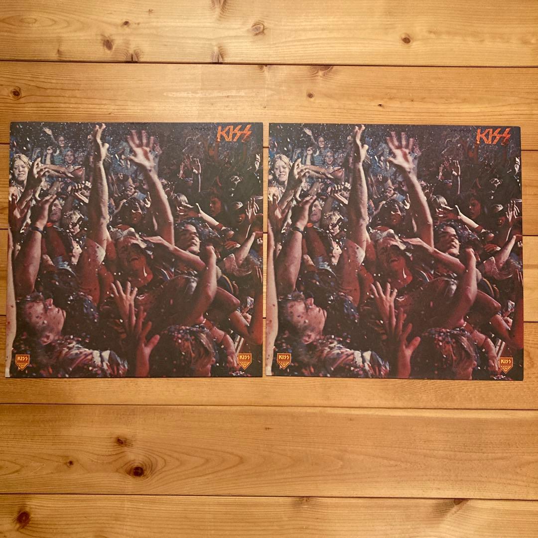 KISS ALIVE II 初回obi tatoo sticker 美品 NM