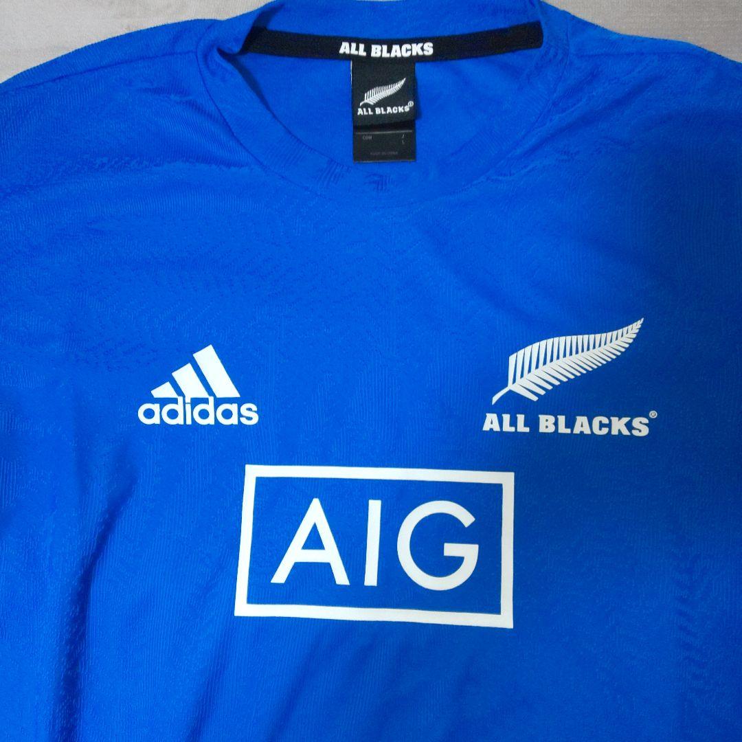 ALL BLACKS トレーニングウェア 青セットアップ3点★新品