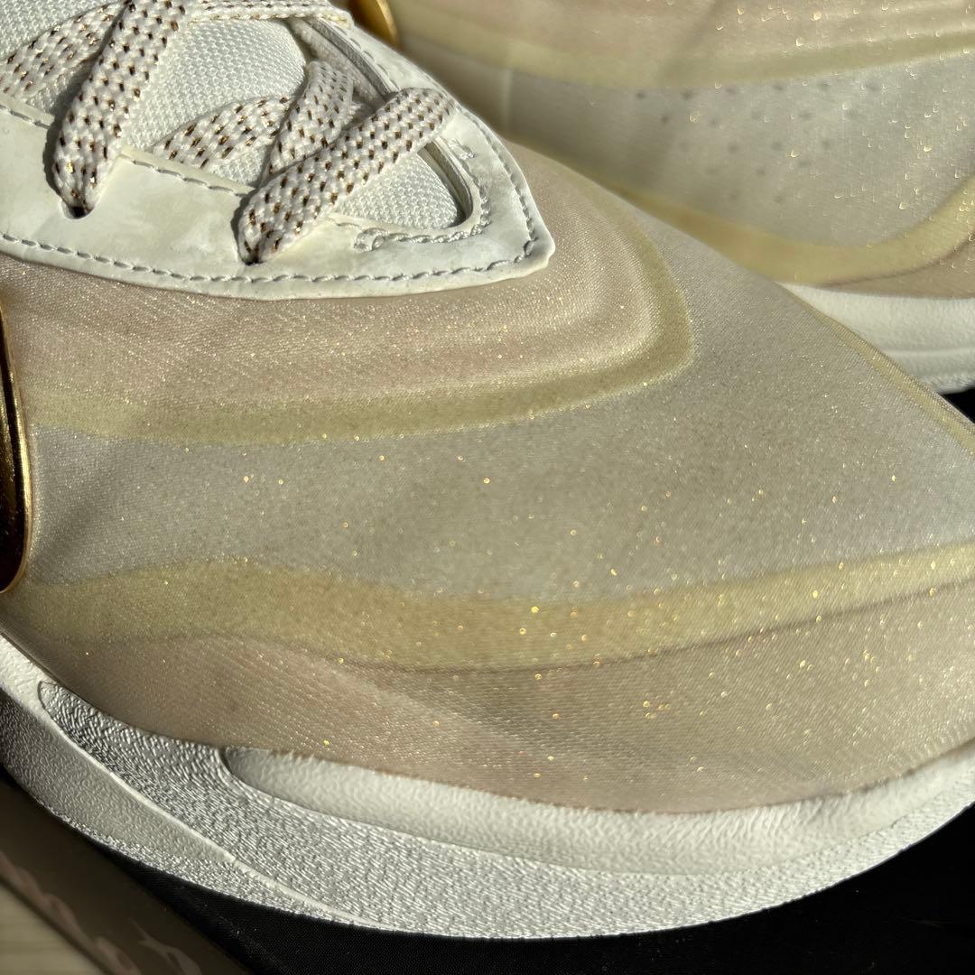 NIKE バッシュ A ONE EP(オフホワイト×ゴールド)メンズ28cm対応