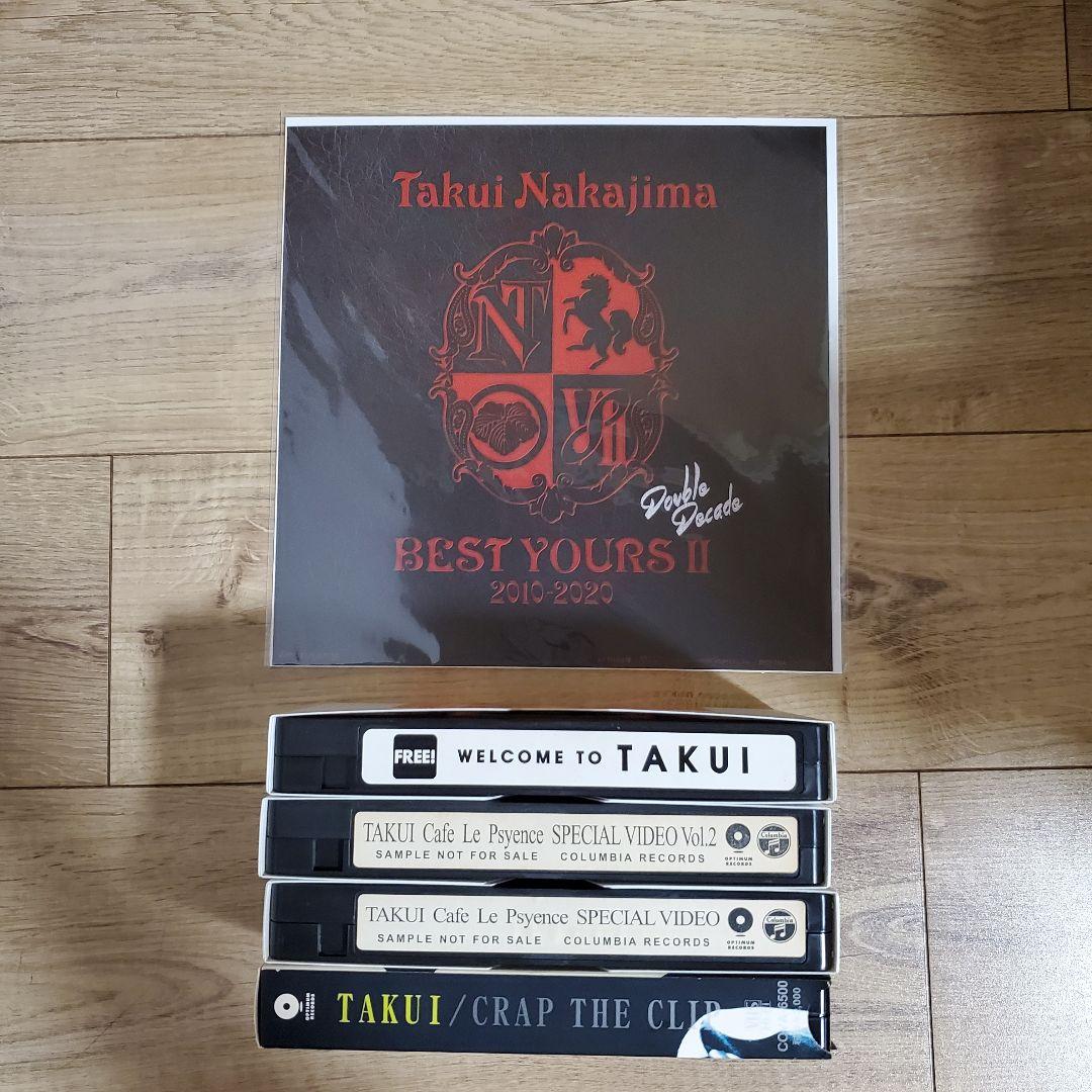 最終値下げ バラ売り不可 中島卓偉 TAKUI CD DVD VHS グッズ