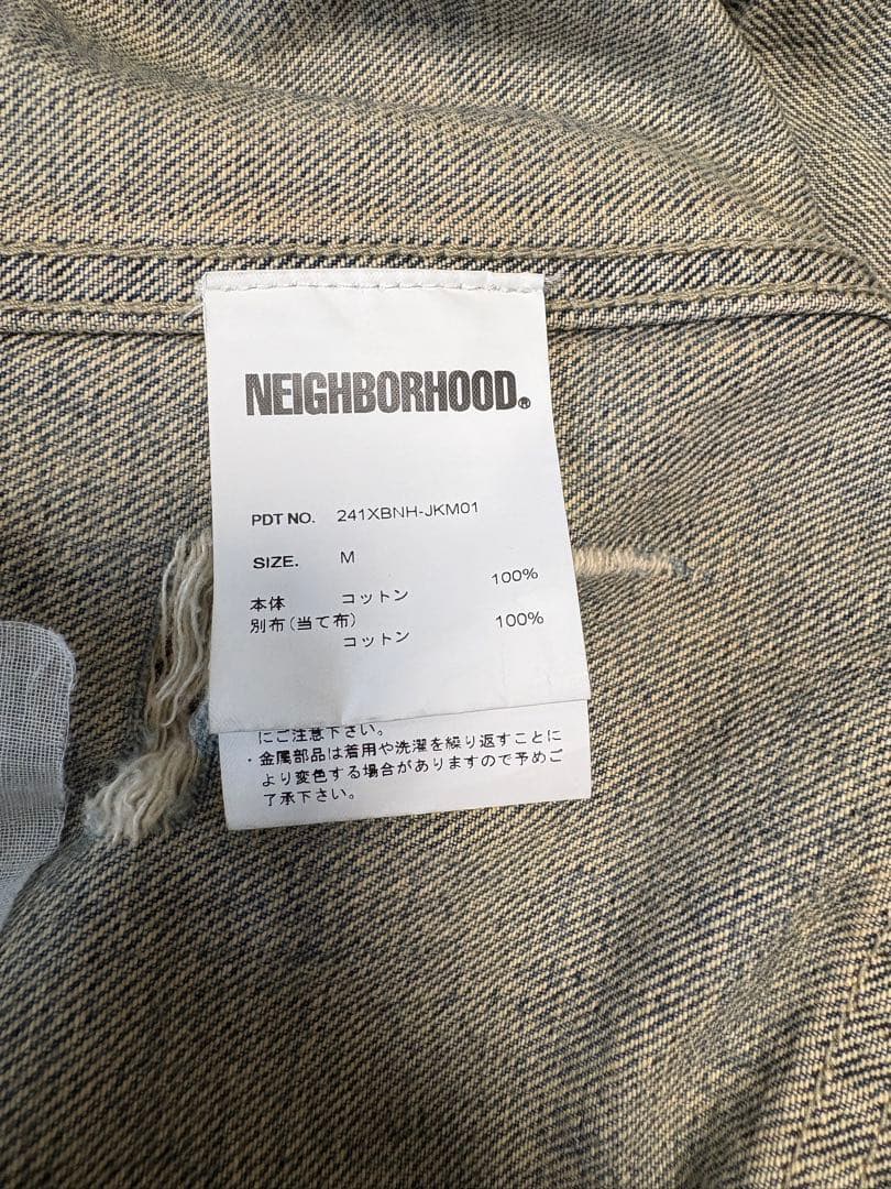 ネイバーフッド NEIGHBORHOOD サベージデニムJK サイズM 新品同様