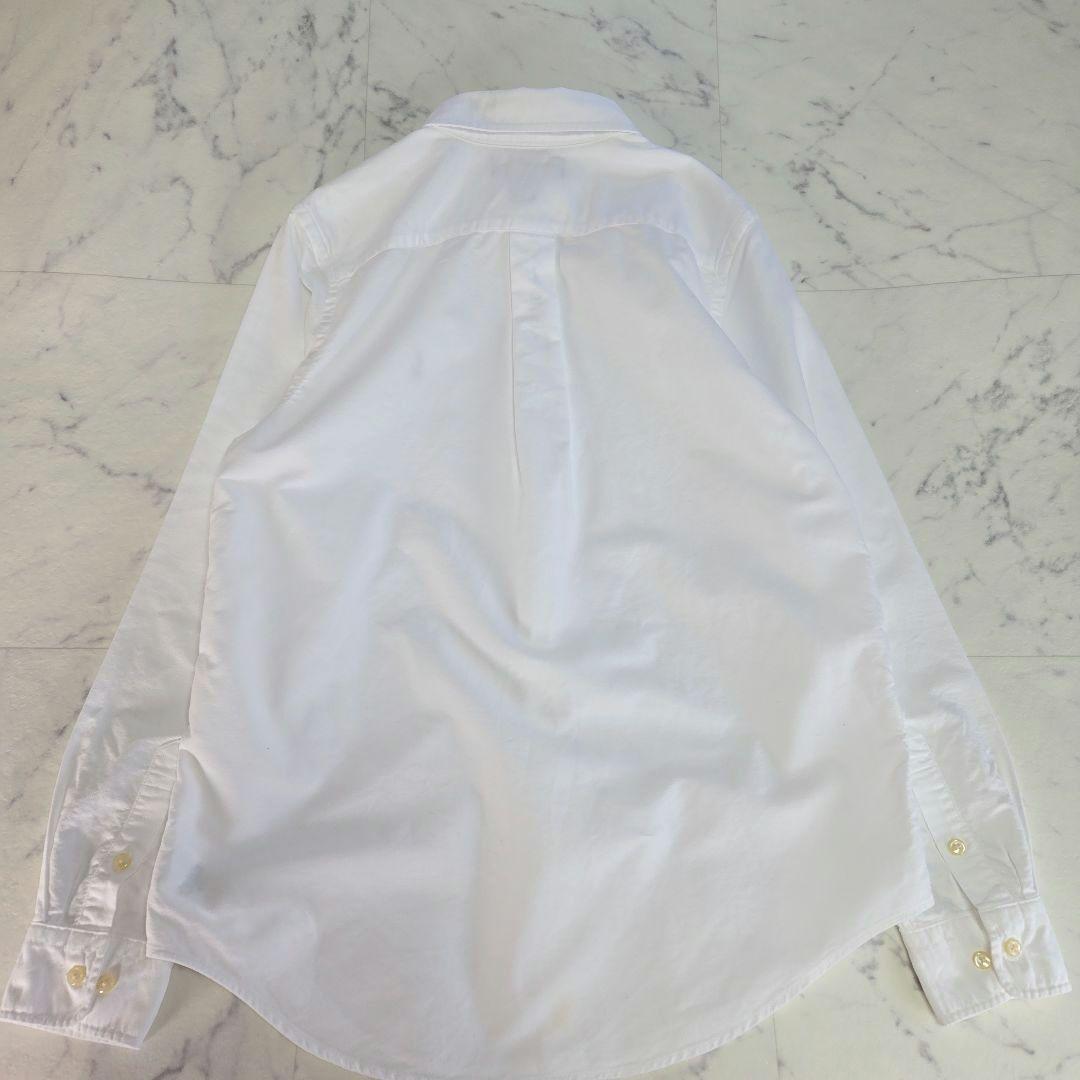 美品♥️ラルフローレン 白 ホワイト 長袖シャツ レディースL相当