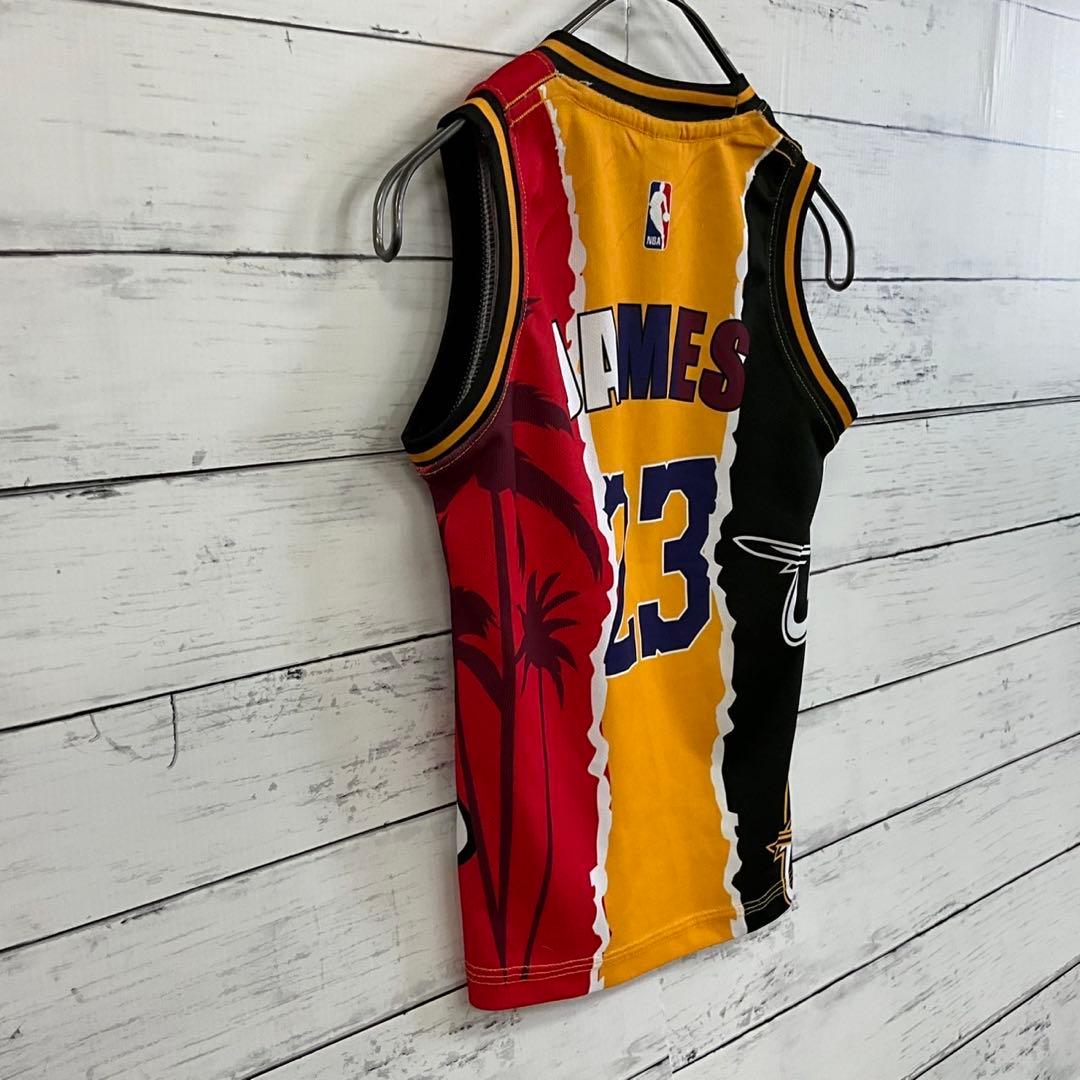 NBA レブロン ユニフォーム風タンク 0サイズ ナイキ キッズ