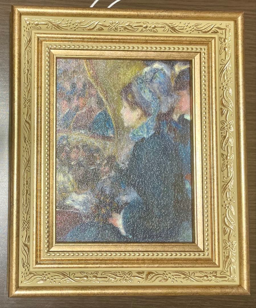 ルノワール 絵画 劇場にて 複製画