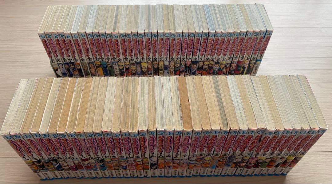 ナルト全巻(1〜72巻・3巻から全初版)