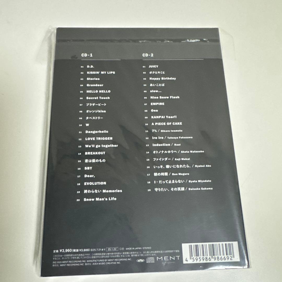 Man ベストアルバム　特典付き
