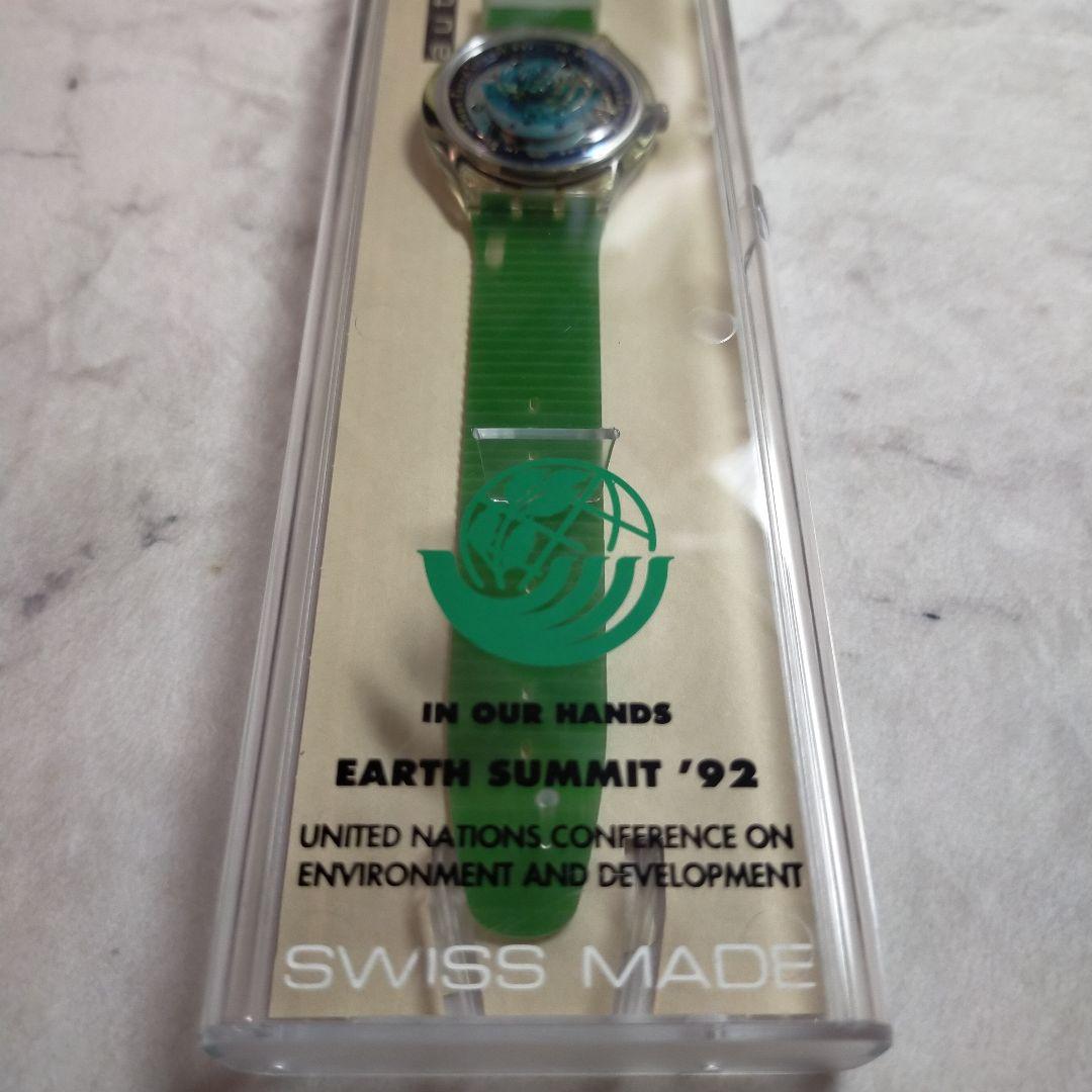 オールド スウォッチ Swatch Earth Summit '92 オートマ