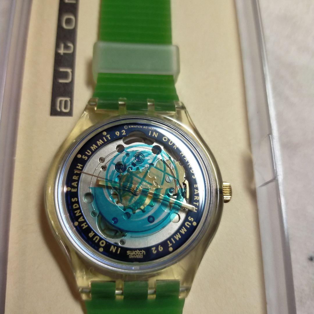 オールド スウォッチ Swatch Earth Summit '92 オートマ