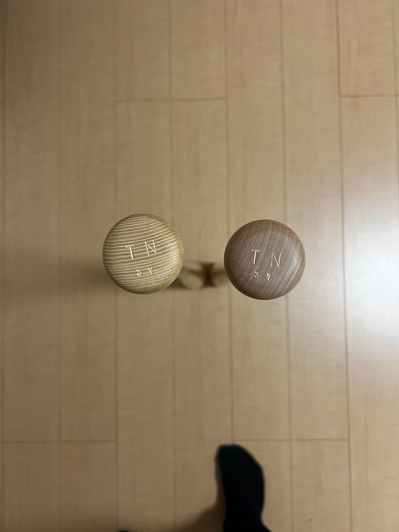TN 木製 硬式バット 2本セット