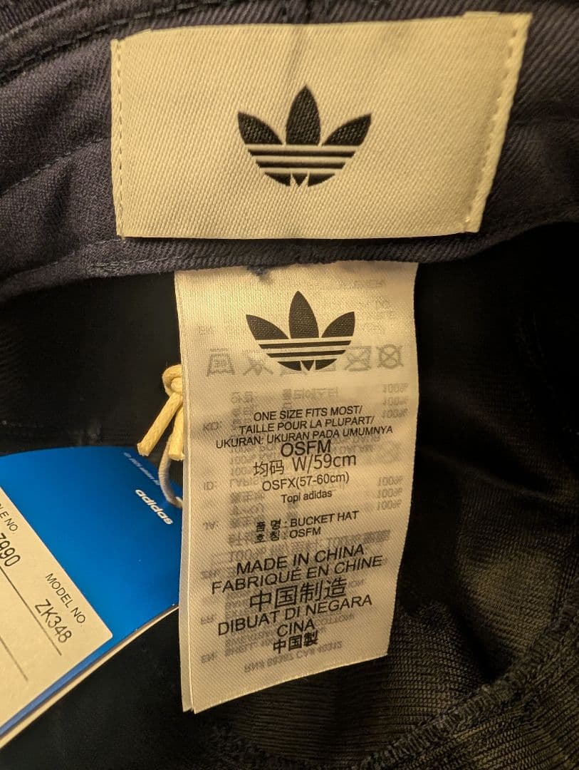 Oasis Adidas バケットハット ネイビー 新品