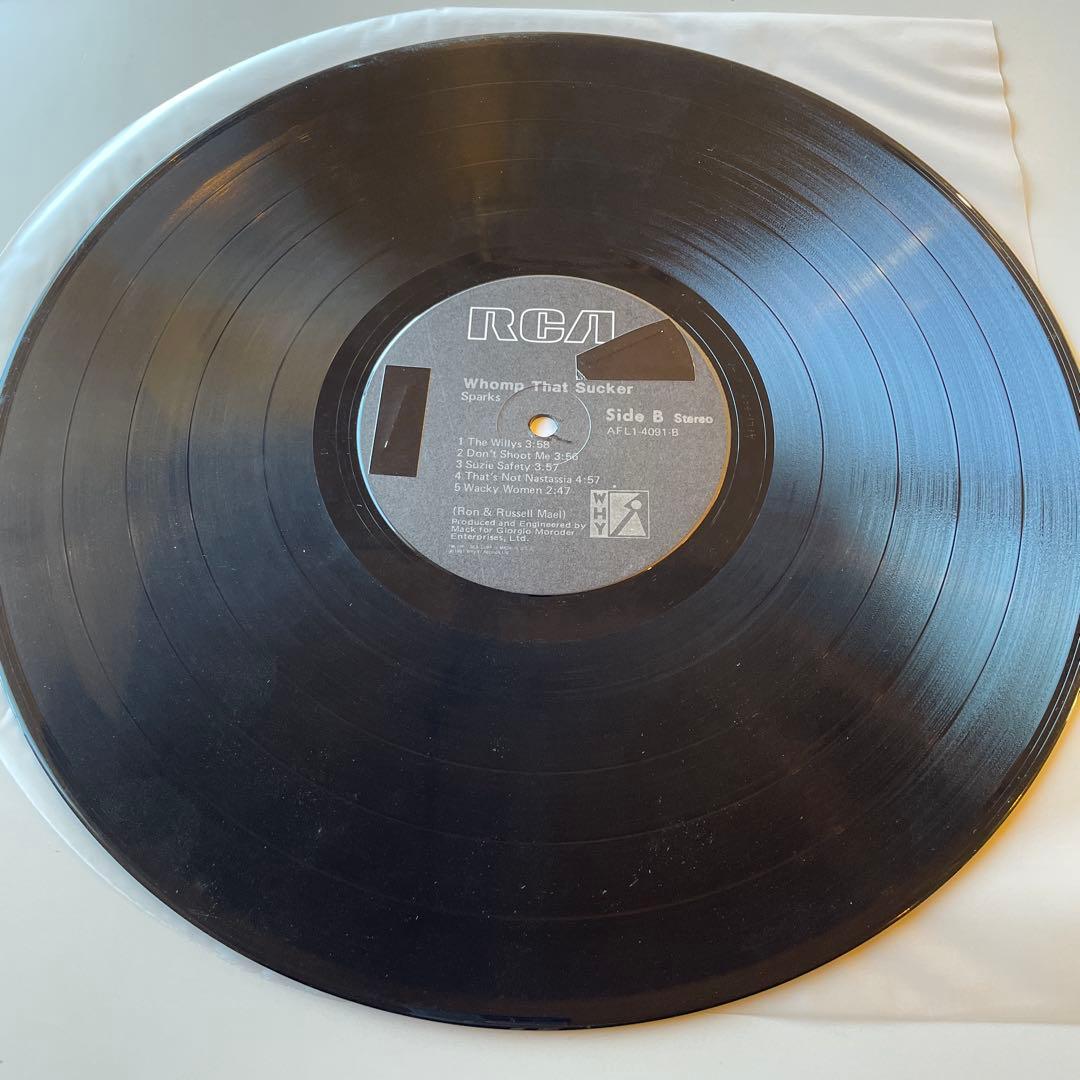 Sparks スパークス　Whomp That Sucker レコード