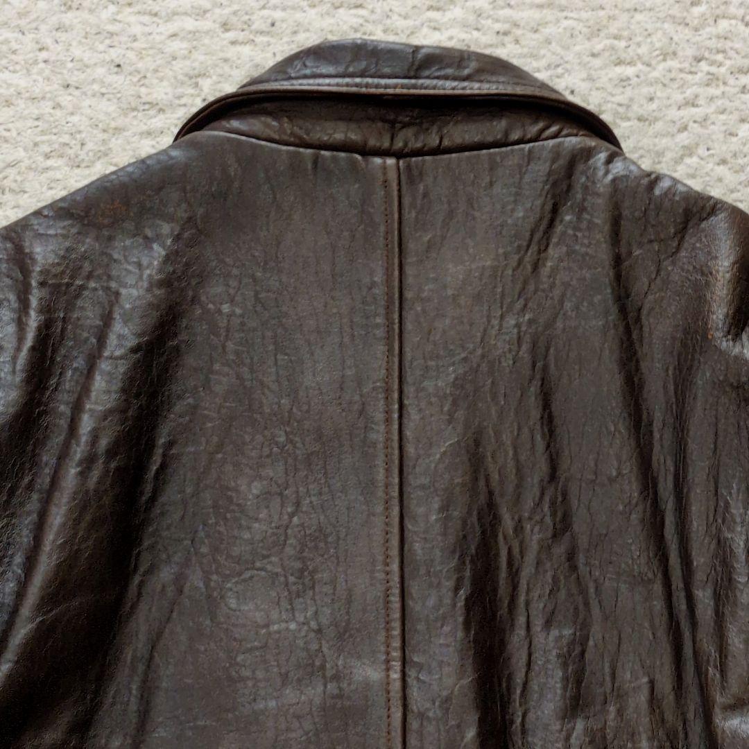 値下げ中1-24 90s古着　レザージャケット　FLIGHTJACKET