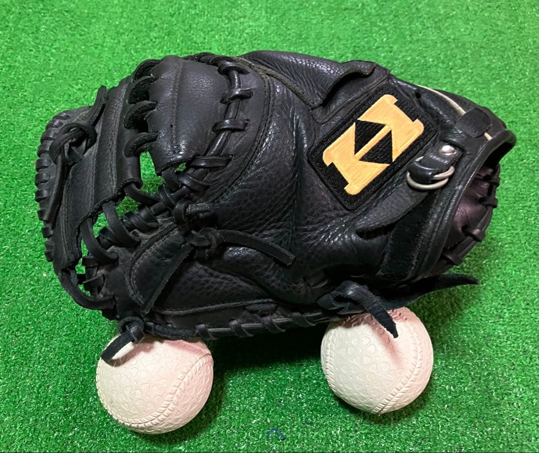 軟式野球 左投 キャッチャーミット ハイゴールド Hi-GOLD 捕手 大人