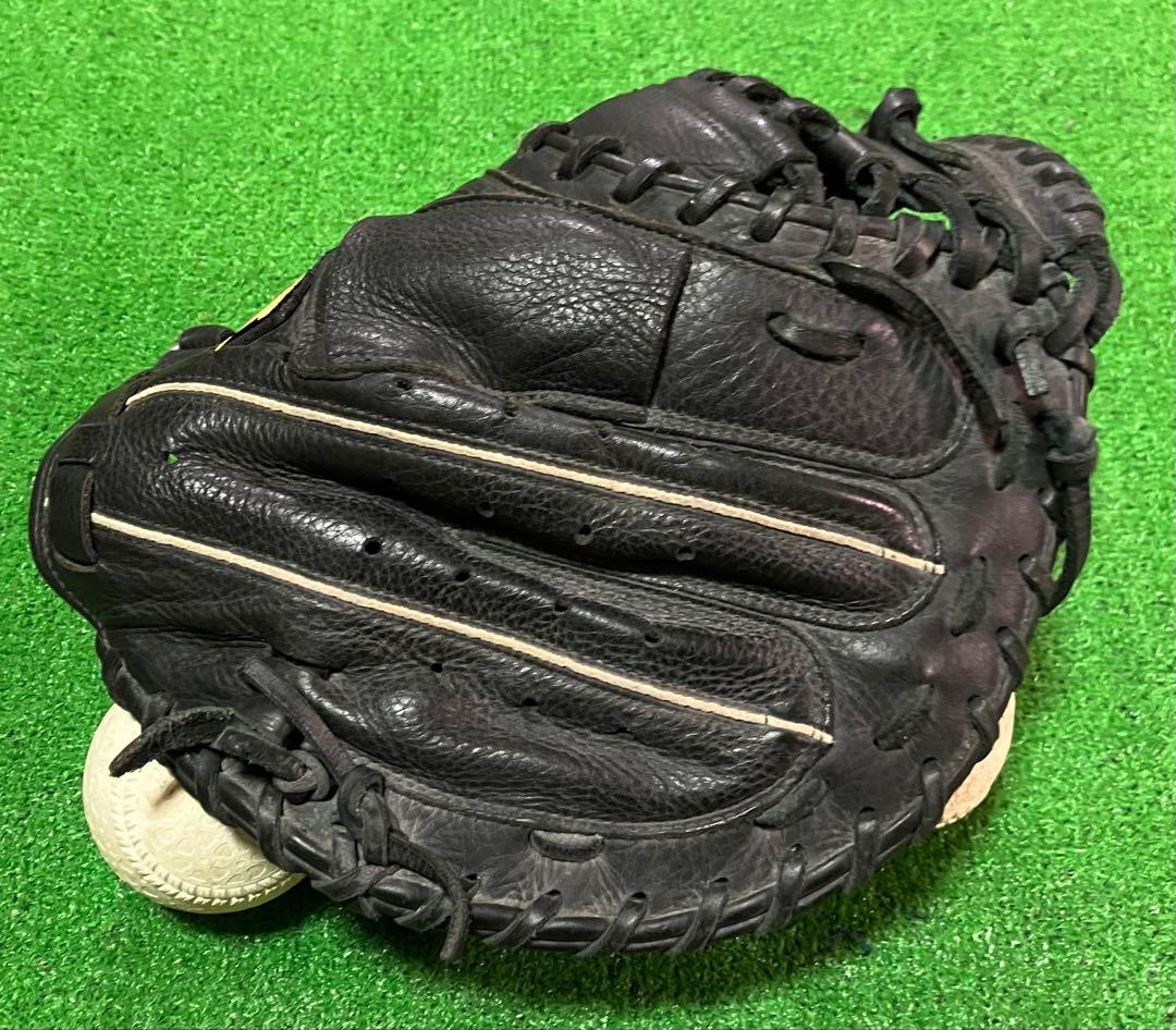 軟式野球 左投 キャッチャーミット ハイゴールド Hi-GOLD 捕手 大人