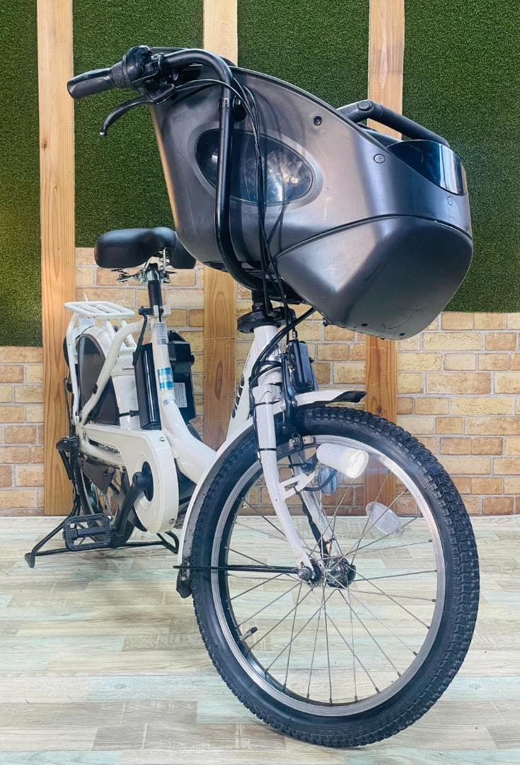 大容量＆超人気 BIKKE ビッケ ブリヂストン子供乗せ電動自転車 H3387