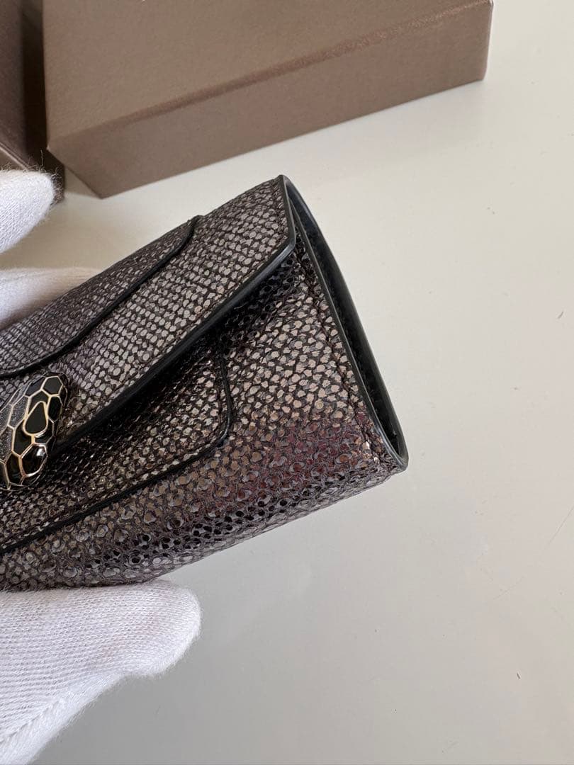 ブルガリBULGARI セルペンティ　キーケース　シルバー　スネーク　男女兼用
