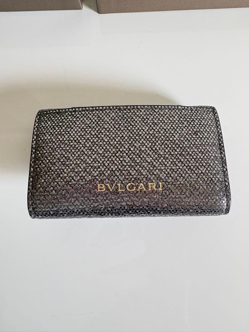 ブルガリBULGARI セルペンティ　キーケース　シルバー　スネーク　男女兼用
