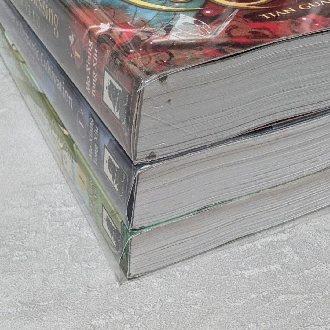天官赐福　魔道祖師　穿書自救指南　英語版　3冊セット