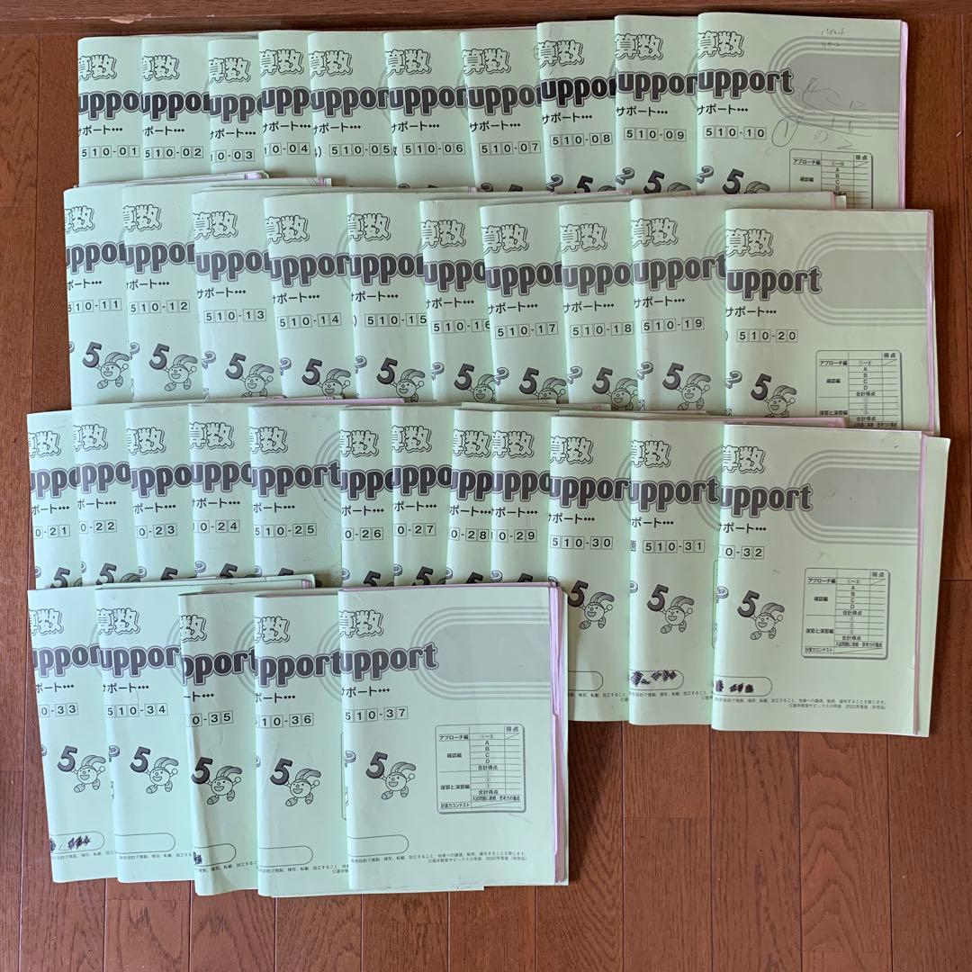 今日までお値下げ！SAPIX 小学5年1年分算数デイリーサポートサピックス74冊