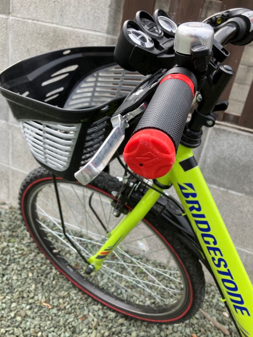BRIDGESTONE キッズバイク 蛍光グリーン 松山市近郊で手渡し希望