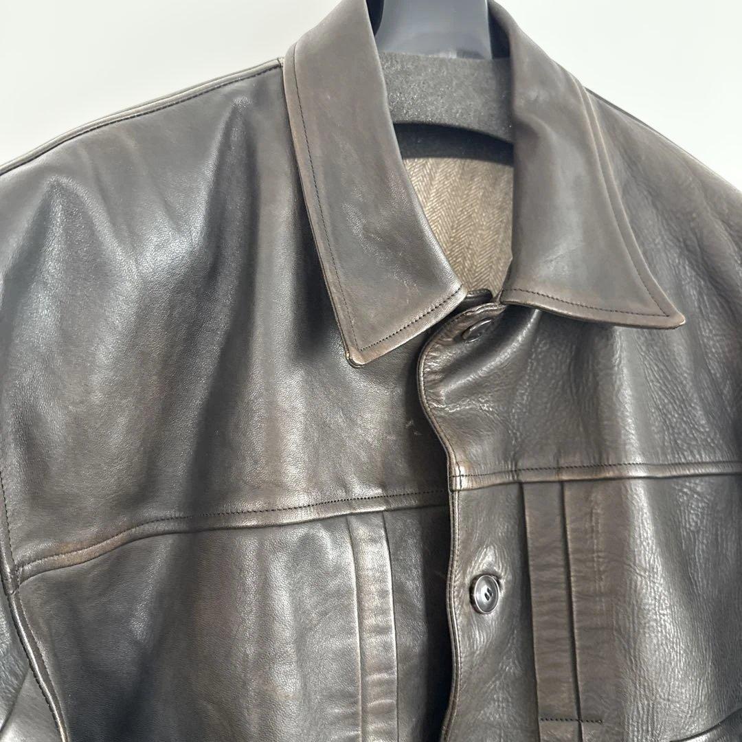 ジャケット・アウター OLD JOE PATINA HORSE-HIDE JEAN JACKET 40
