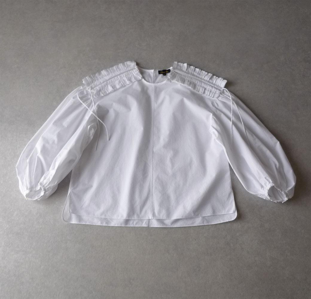 ■専用■美品 ドゥロワー 6,8万円 ショルダーフリルのブラウス Drawer