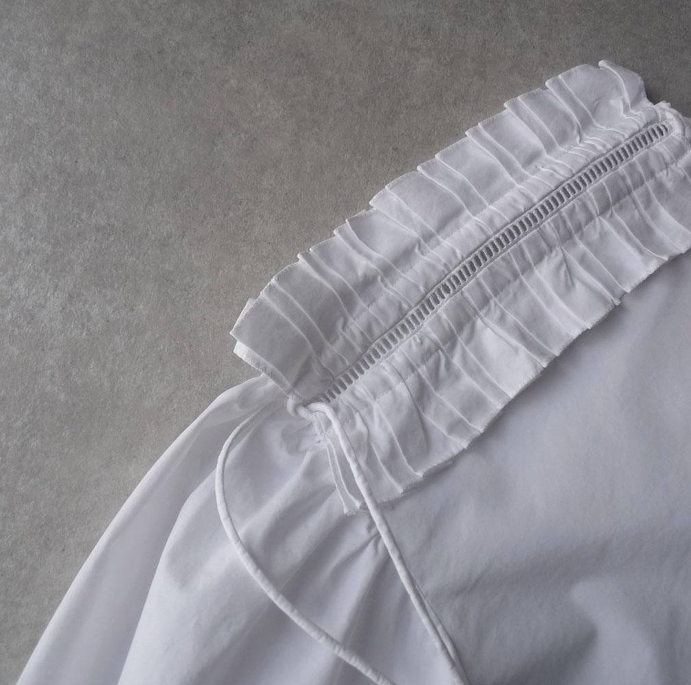 ■専用■美品 ドゥロワー 6,8万円 ショルダーフリルのブラウス Drawer