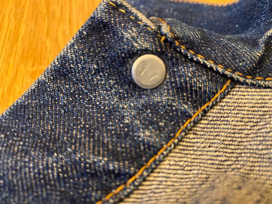 ヴィンテージ　levis 507XX リペア無し 2nd 均等V 両面タブ