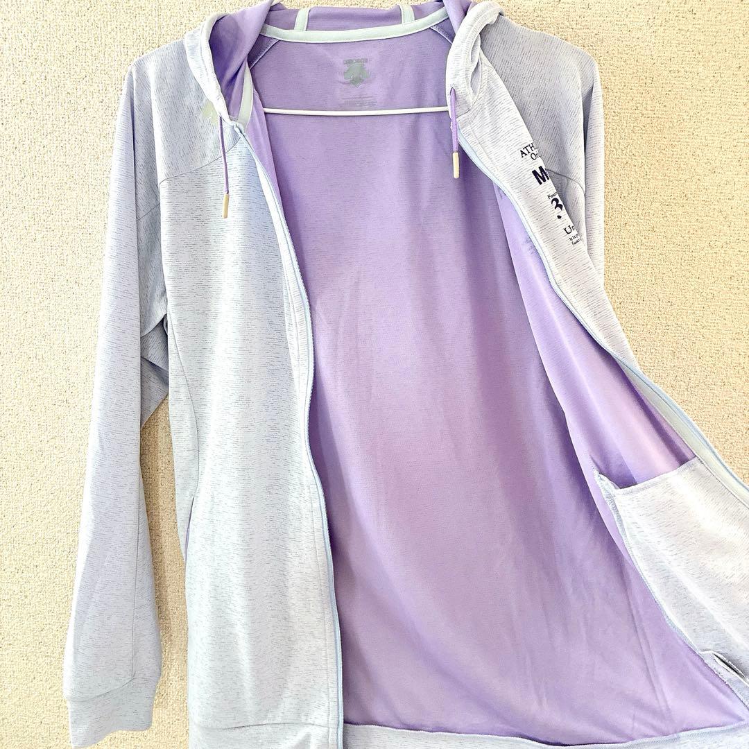 DESCENTE デサント パーカー トレーニングウェア 薄手 レディース LL