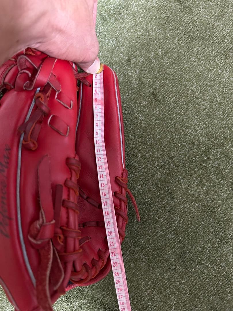 わ*は様 Wilson 赤グローブ