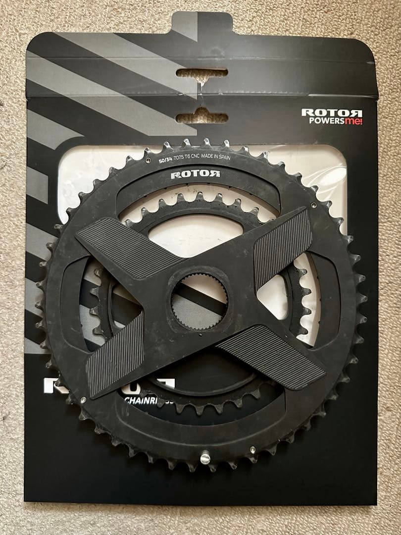 パーツ ROTOR ALDHU noQ ROUND SPIDERING 50-34T